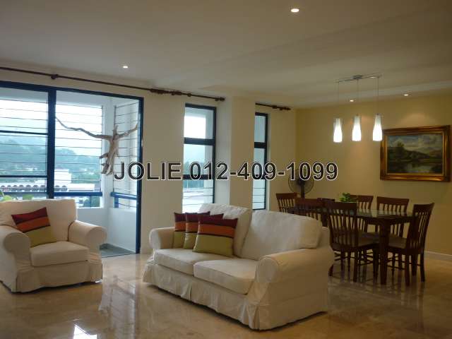 Living Hall with furnishings
