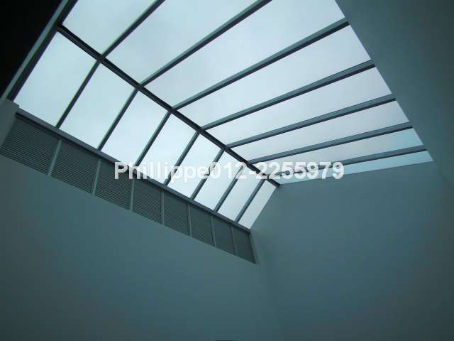 Courtyard roof