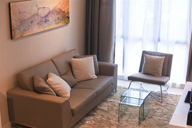 The living area