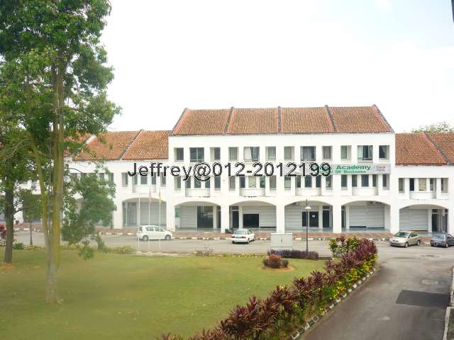 Side view from shop