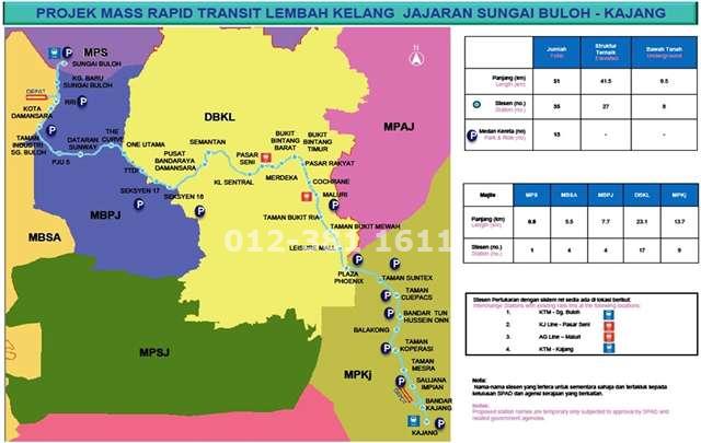 Proposed MRT map