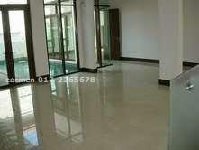 pool view from living hall