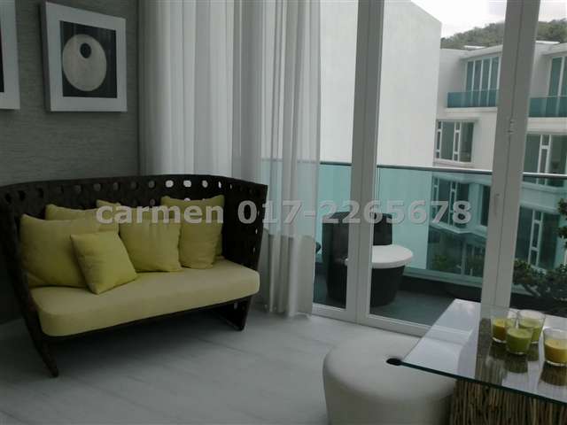 balcony area