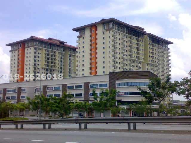 Front facade of condo