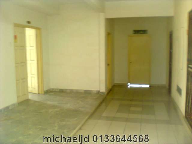 the front and emergency exit stairways