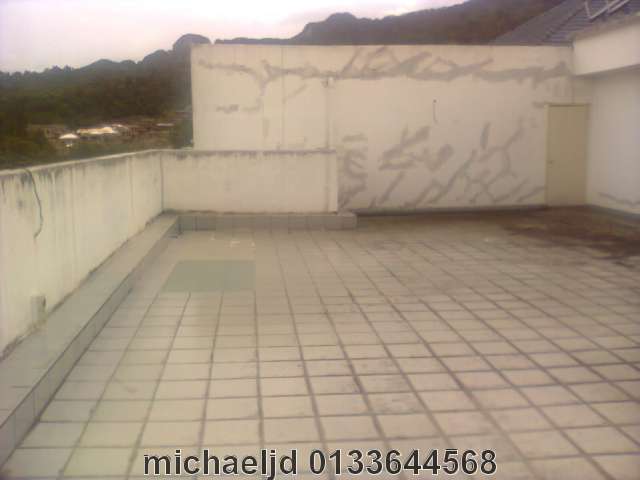 open balcony roof top