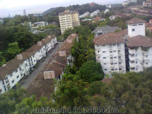 view of desaku units with KLCC background