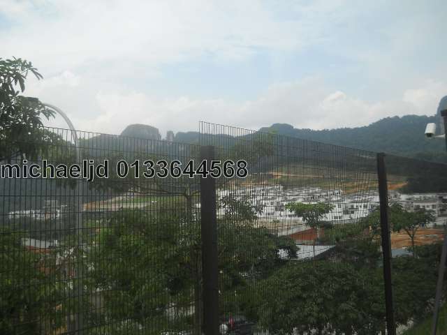 perimeter fence with CCTV