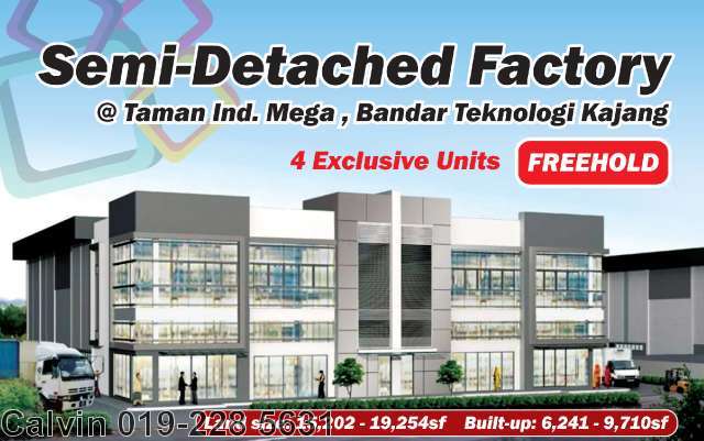 Tmn Ind Mega @ Bdr Teknologi Kajang, Semenyih, 43500, Selangor