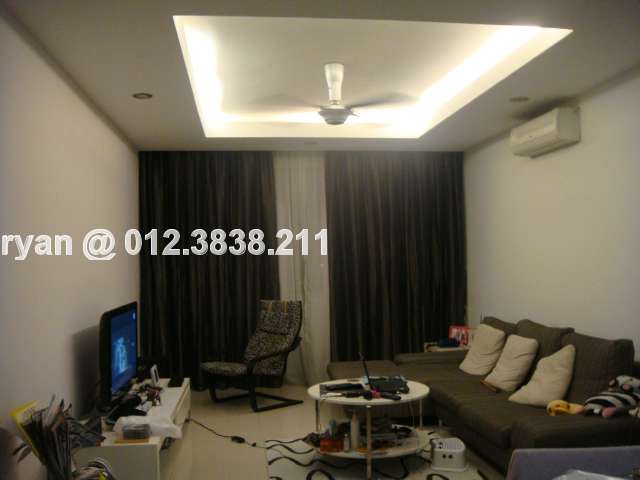 Living Hall with Full Plaster Ceiling