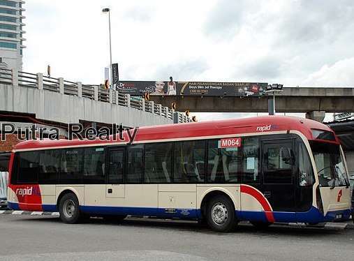 RapidKL bus to Bangsar LRT
