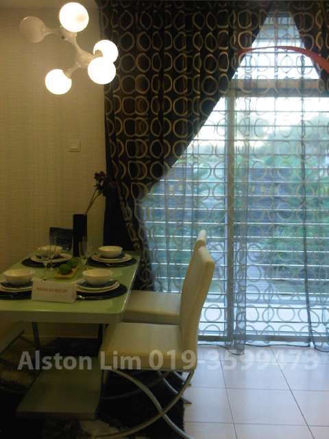 Side sliding door for corners and endlots only