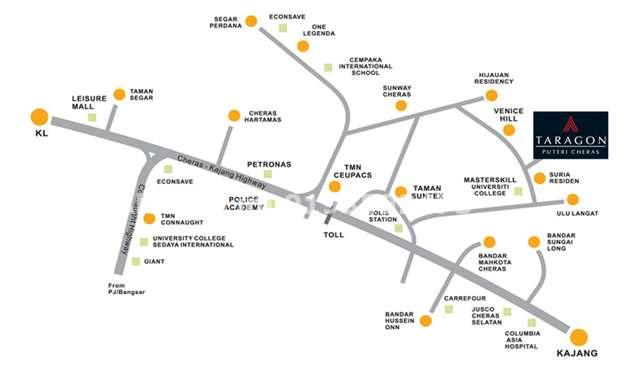 Site location map