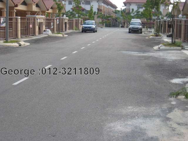 spacious access road