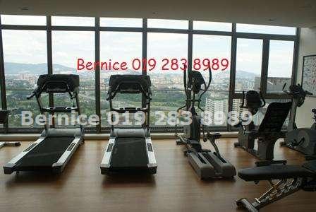 Fully equipped gymnasium
