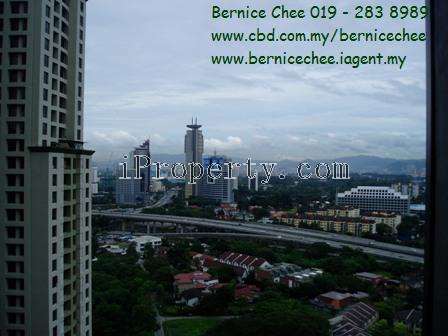 Kl city view from master bedroom
