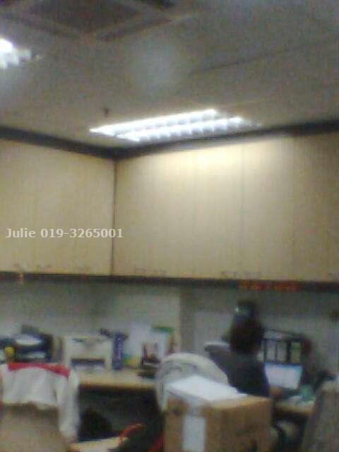Office Area with built-ins