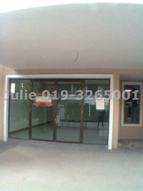 Front View with Glass Door