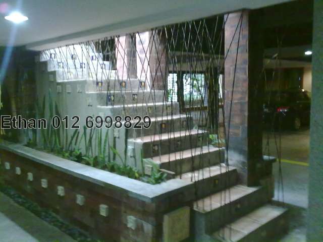 Staircase to garden