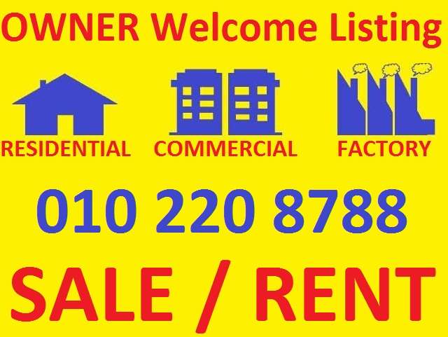 OWNER WELCOME LISTING CALL : 010 220 8788