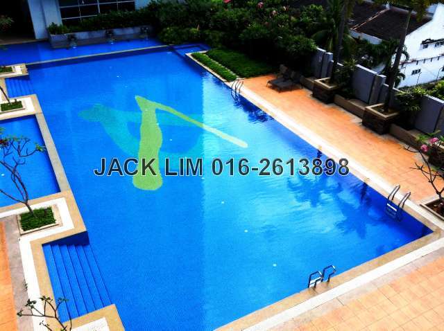 Swimming Pool view from the unit Balcony