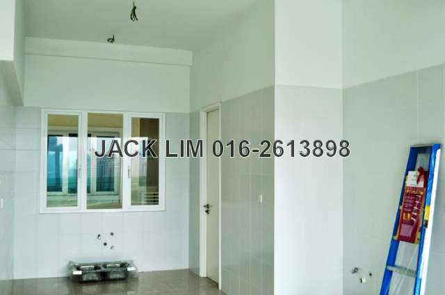 Dining area and kitchen