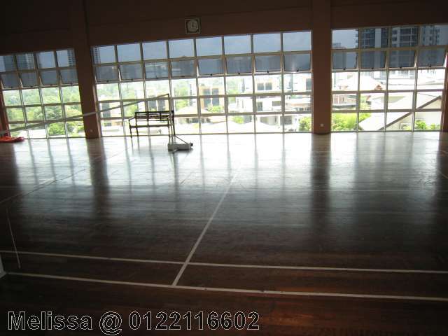 Badminton court