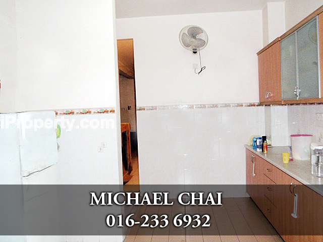 Kitchen Behind View