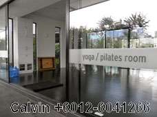yoga and pilates room