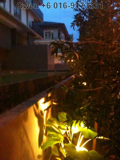 Night View of the Eco Friendly Pool
