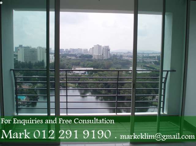 Balcony Overlooking Lake