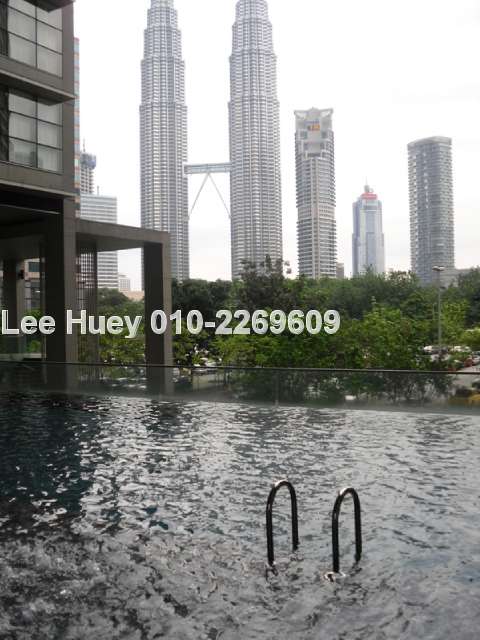 Pool with KLCC view
