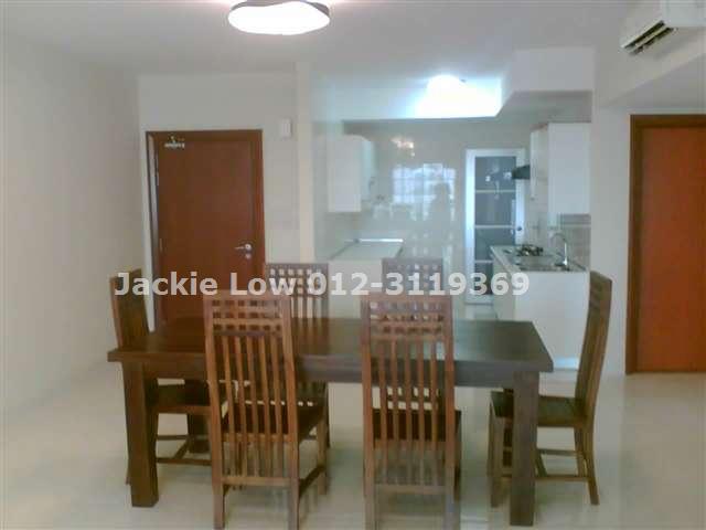 dining over looking kitchen