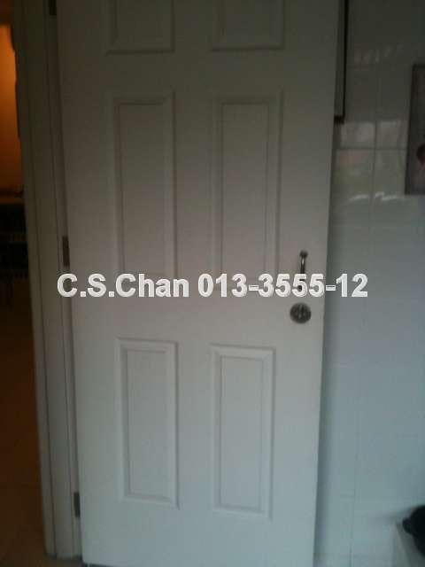 all doors changed to designer moulded door