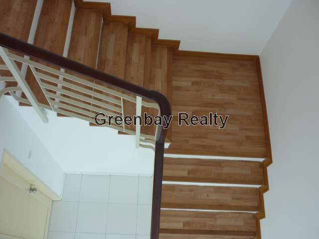 View of staircase from above