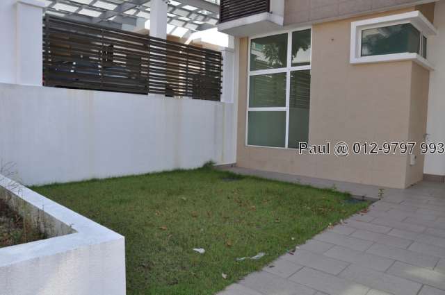 Garden Beside Car Porch