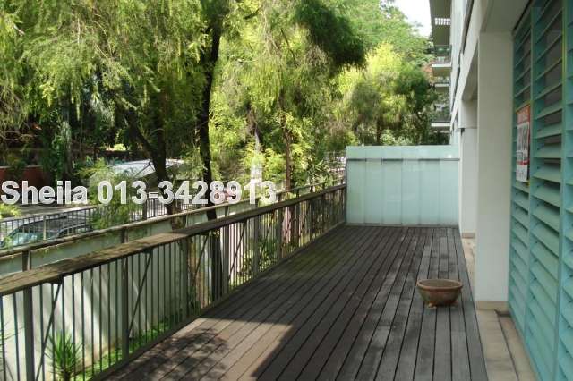 Large Wooden Deck Balcony