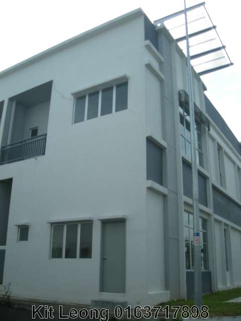 Back view of the shop-office