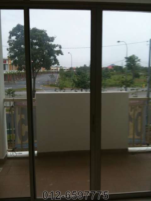 Balcony and view