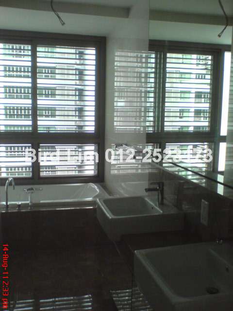 corner view master bath tub
