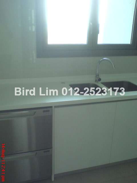 Built in kitchen cabinet at wet kitchen