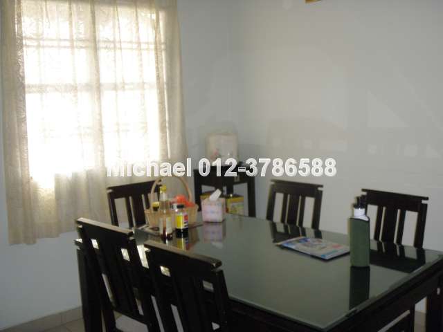 Dining area -this is not actual unit.