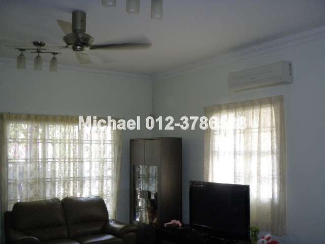 Living Hall - this is not actual unit.