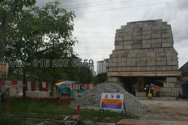 New LRT Station Under Construction