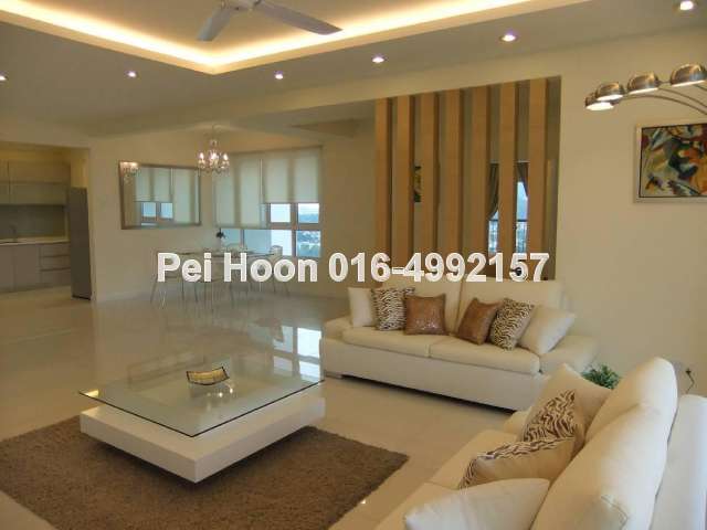 Ample Living Lounge and Cozy Dining Area