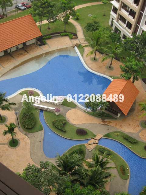 Pool view from the balcony