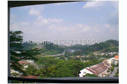 view from balcony