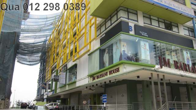 retail and office block