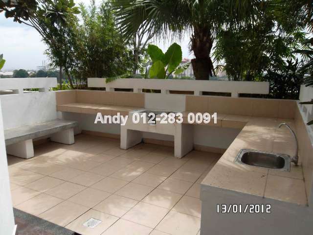 BBQ Area With BBQ Pit