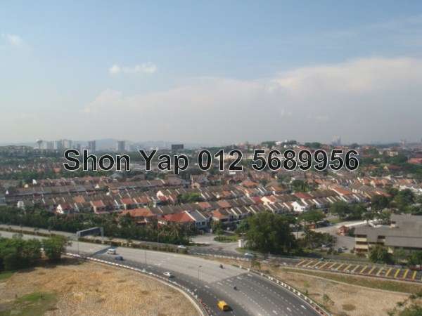 Scenery view from balcony, facing South
